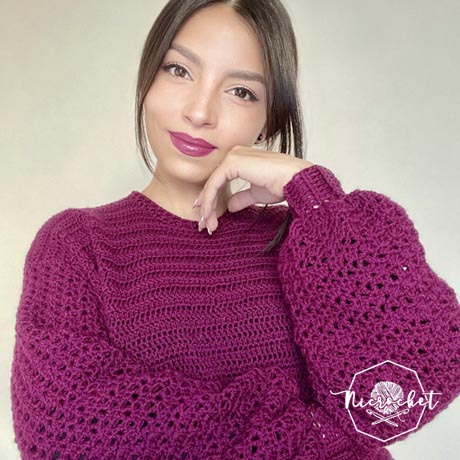 Tutorial Sweater Daisy