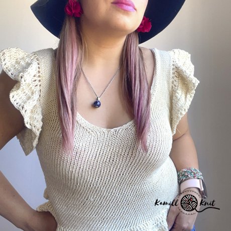 Patrón Nini Top