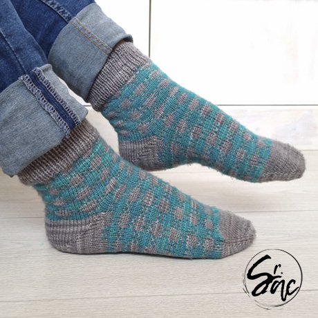 Patrón Quadrille Socks