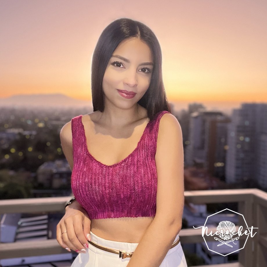 Patrón Top Berry