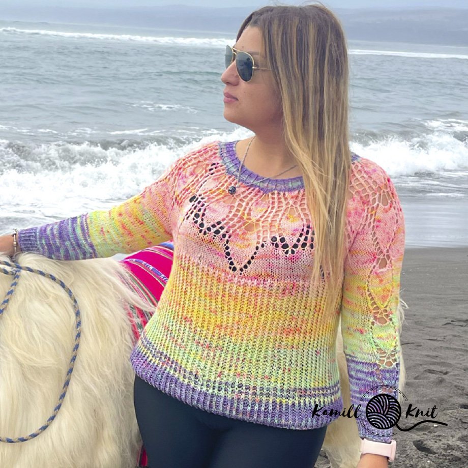 Patrón Sweater Lluvia