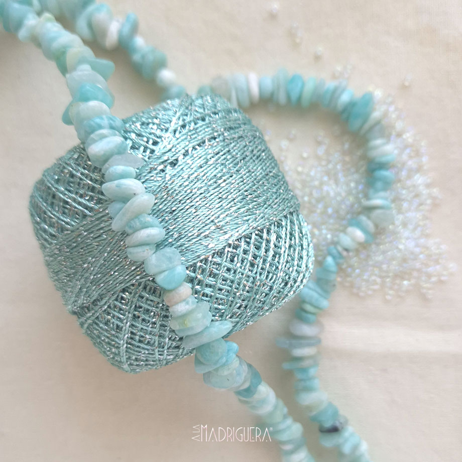 Kit de tejido: Collar Aura - Imagen 9