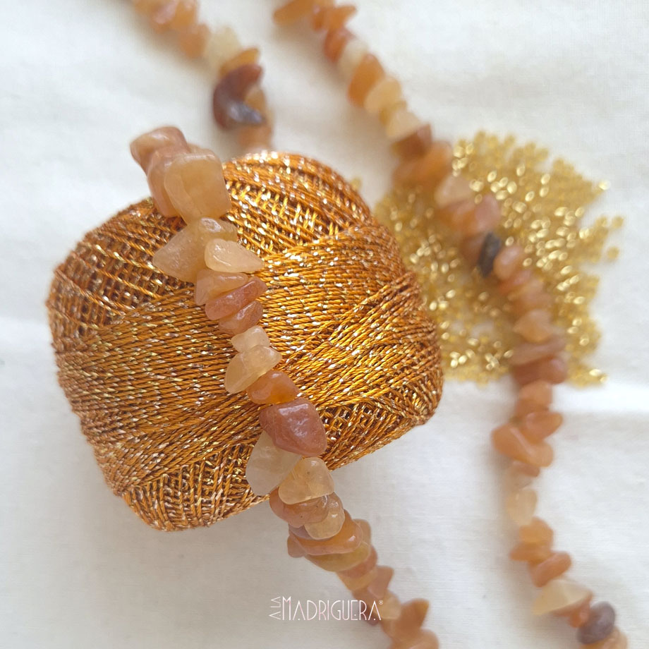 Kit de tejido: Collar Aura - Imagen 2