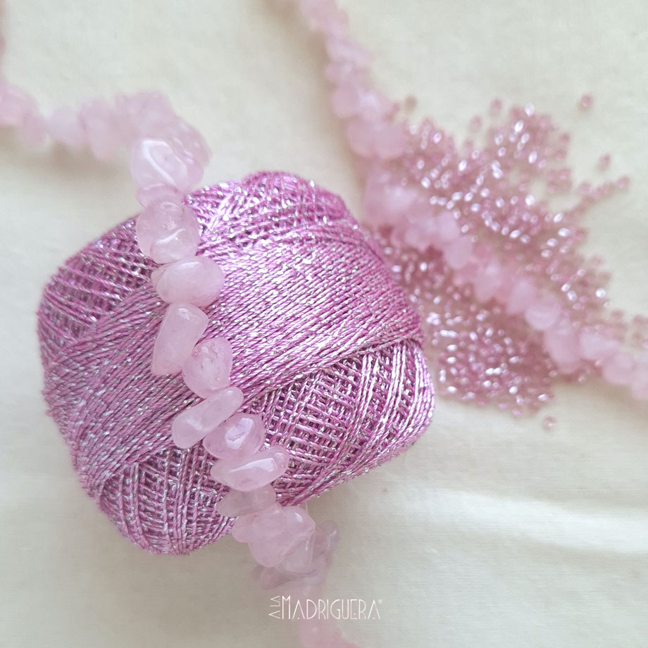 Kit de tejido: Collar Aura - Imagen 3