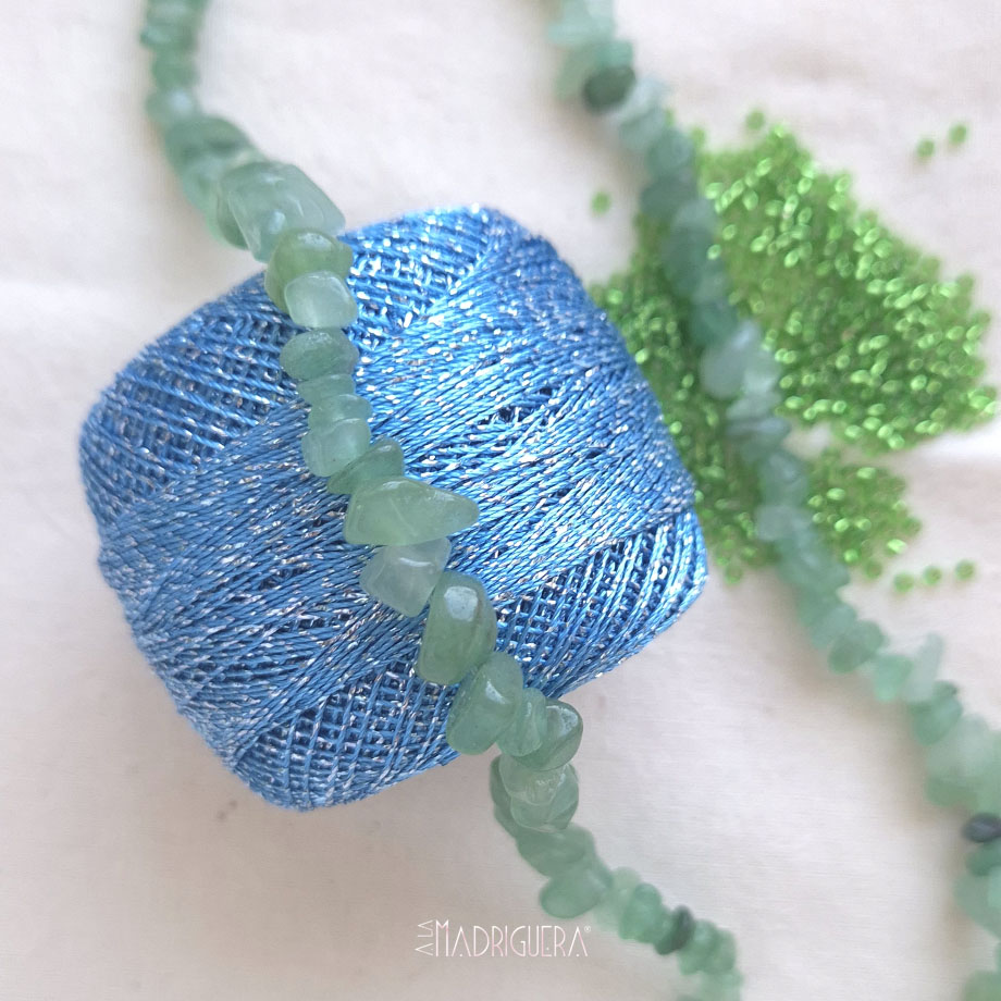 Kit de tejido: Collar Aura - Imagen 10