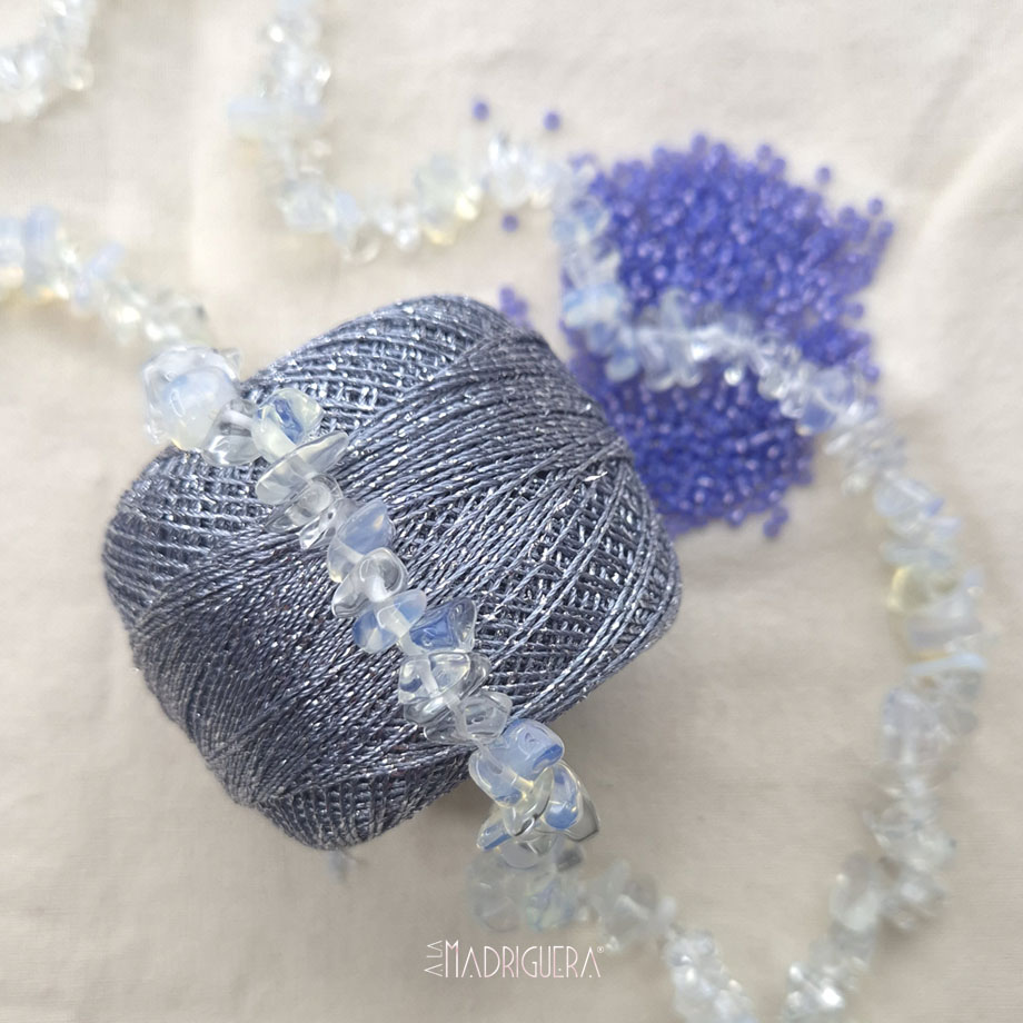 Kit de tejido: Collar Aura - Imagen 7