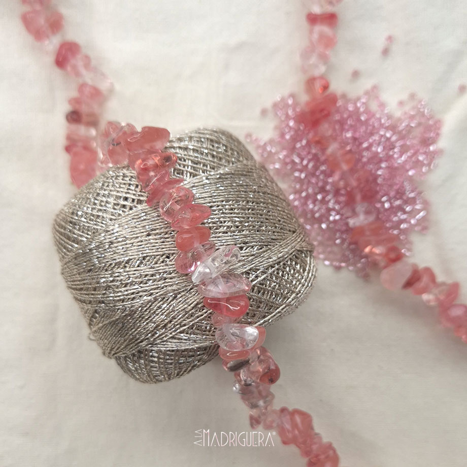 Kit de tejido: Collar Aura - Imagen 3