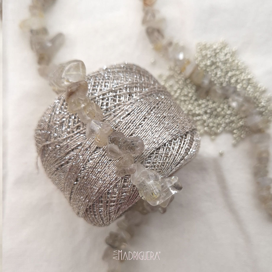 Kit de tejido: Collar Aura - Imagen 2